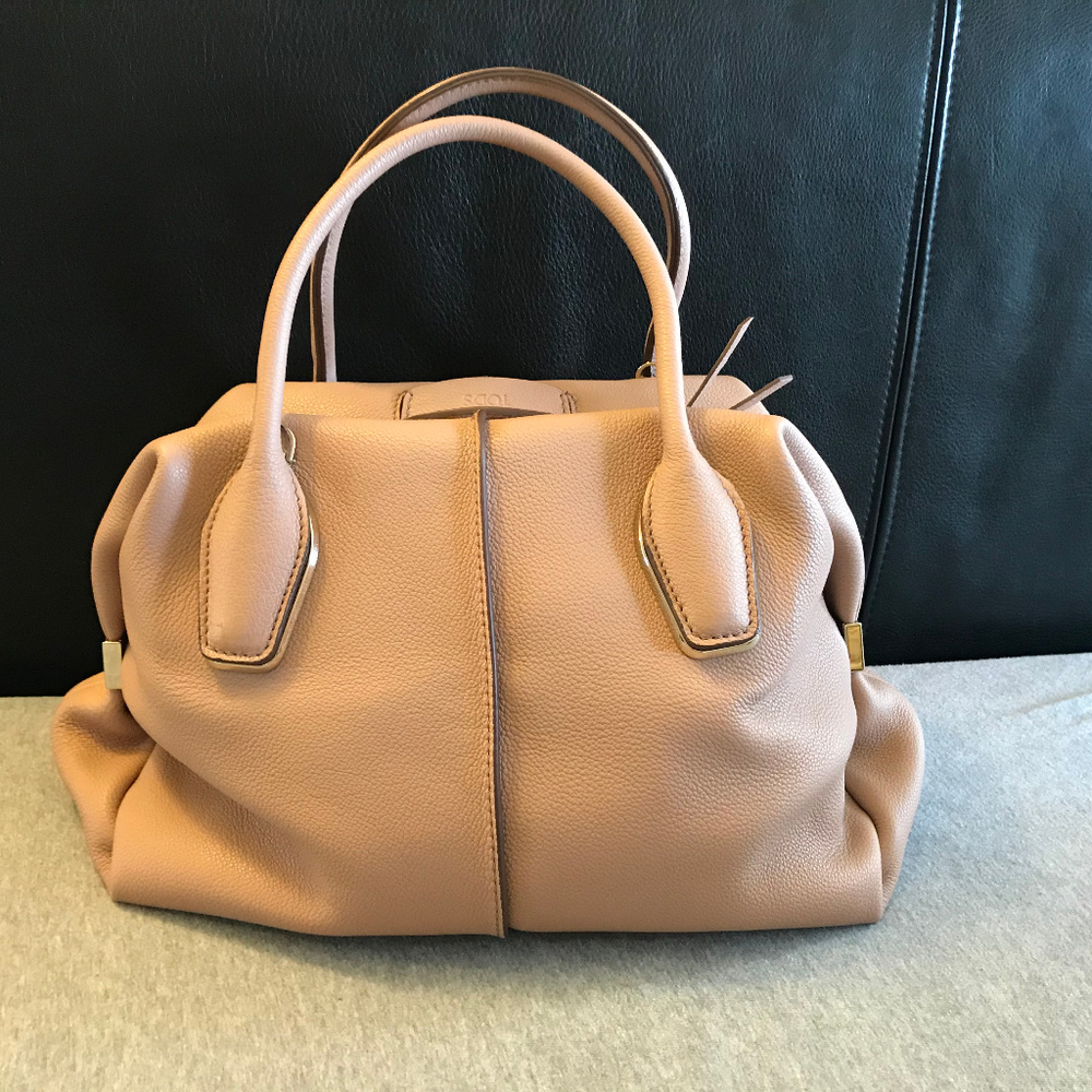 New Tod's Piccolo Ballerina BAULETTO Leather Pink